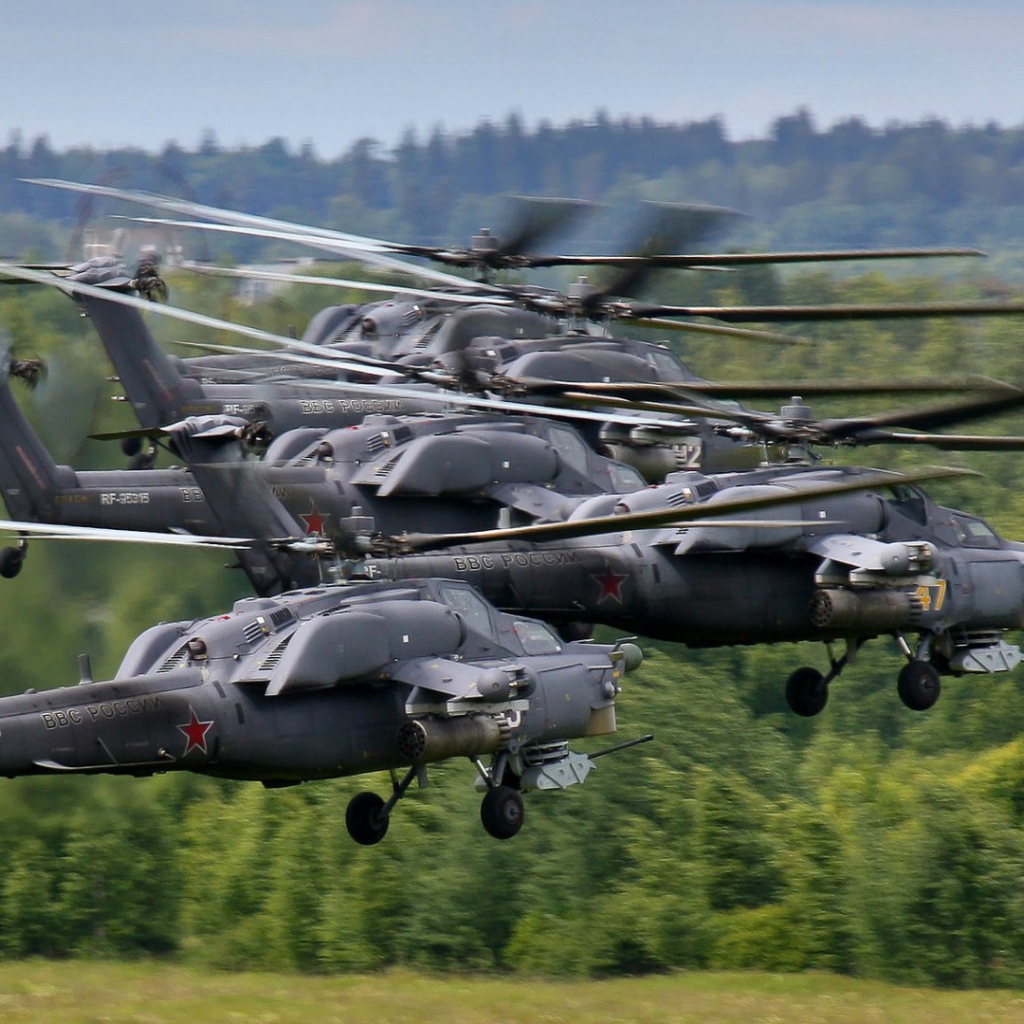 Звено вертолетов МИ-28