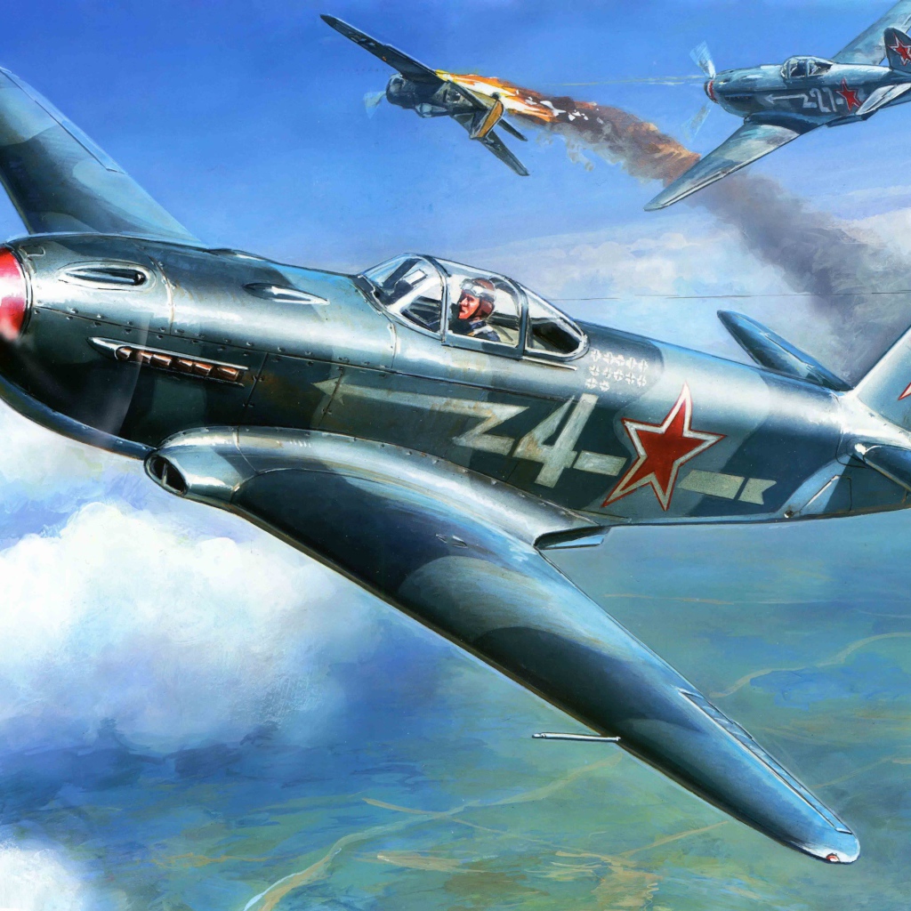 Русский самолет Як-3