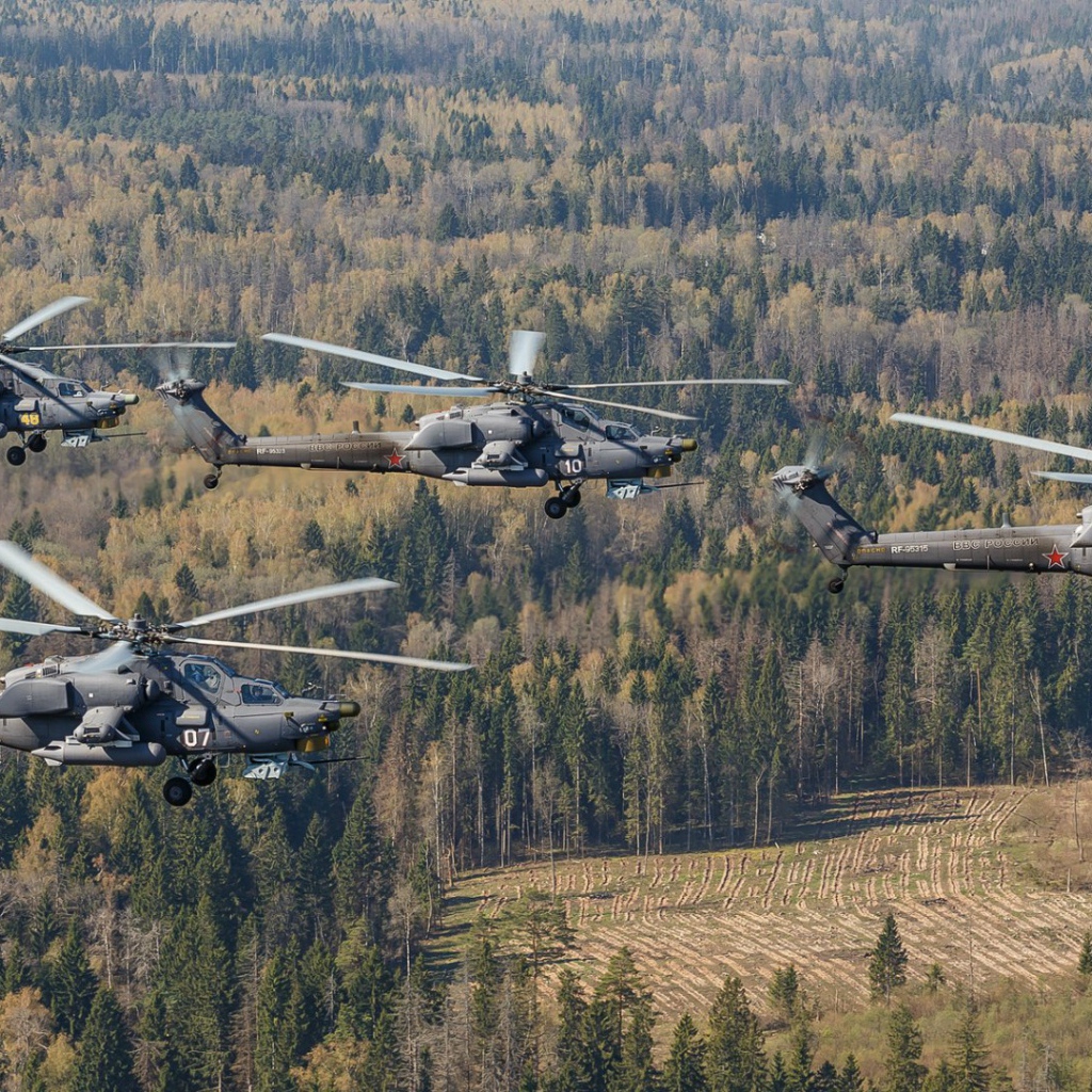 Российские ударные вертолеты - Ми-28