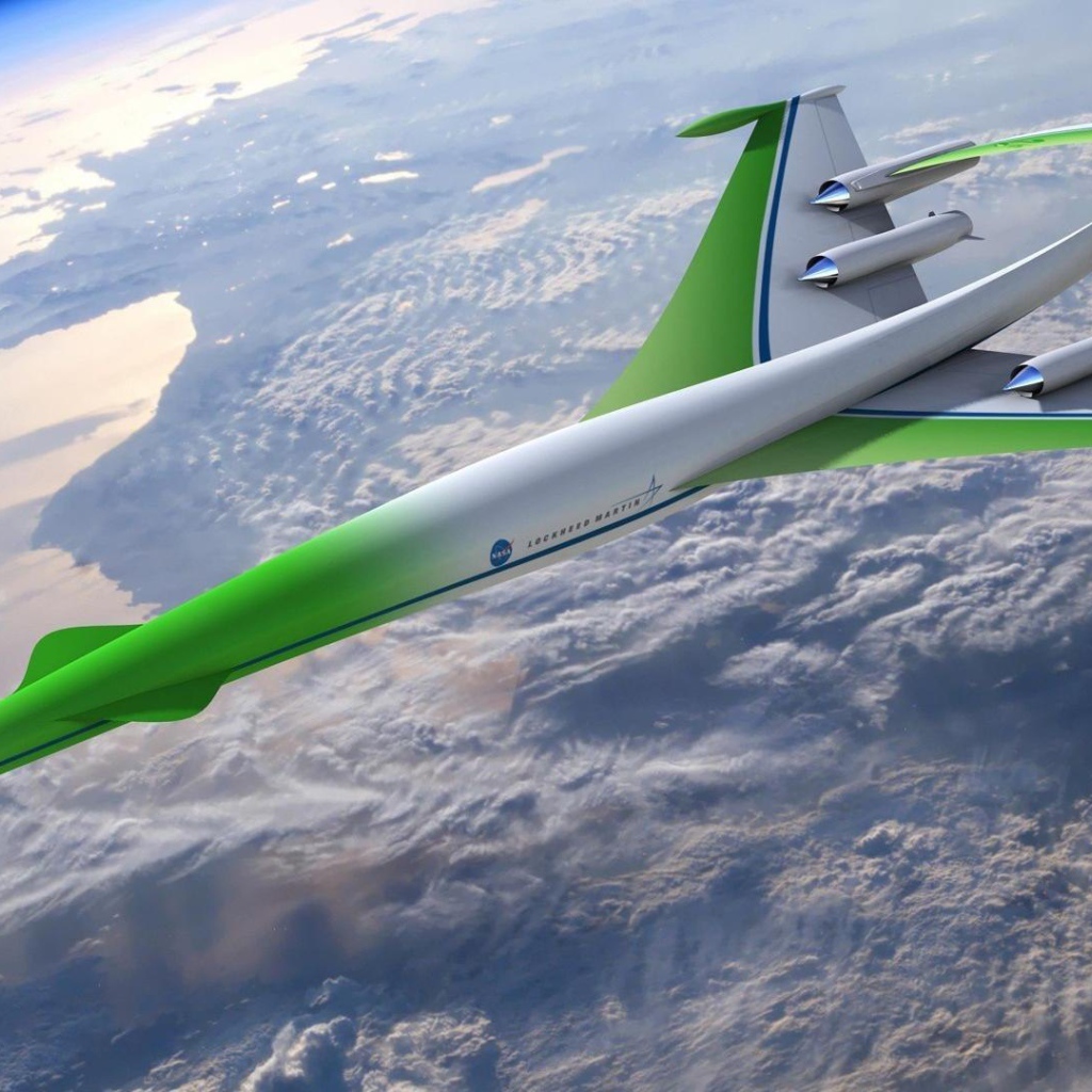 Supersonic Green Machine - концепция самолета NASA