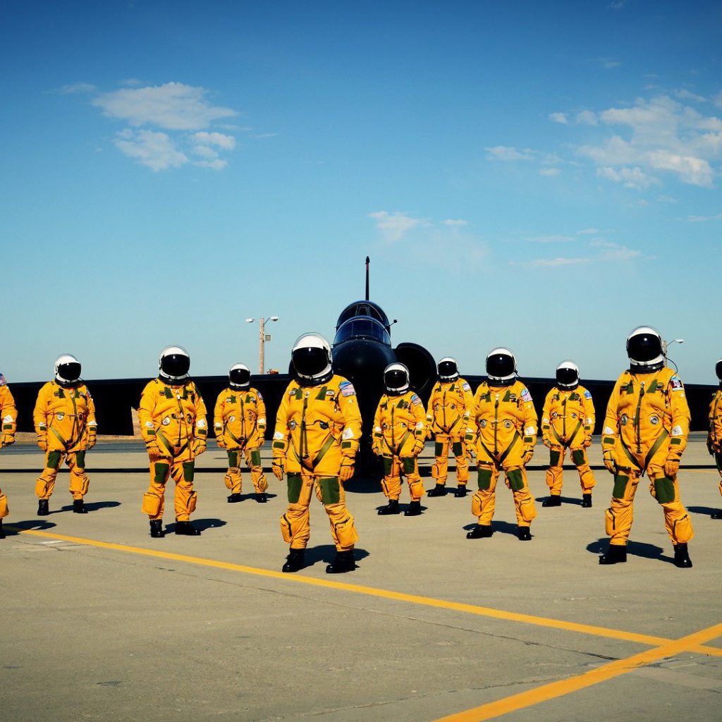 Пилоты высотного самолёта-разведчика Lockheed U-2