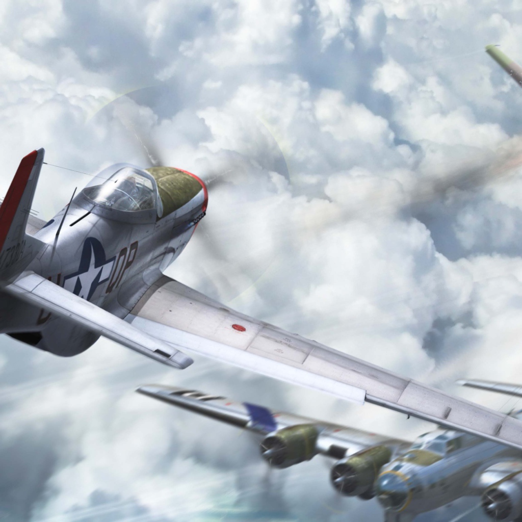 Самолет Джет Хунтер в бою