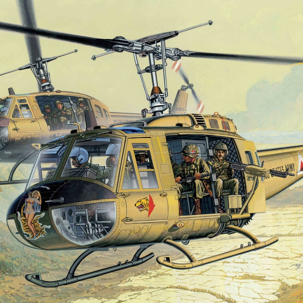Американский вертолет ирокез
