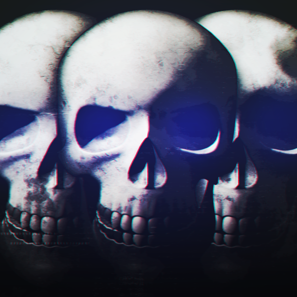 Злобные черепа, фон