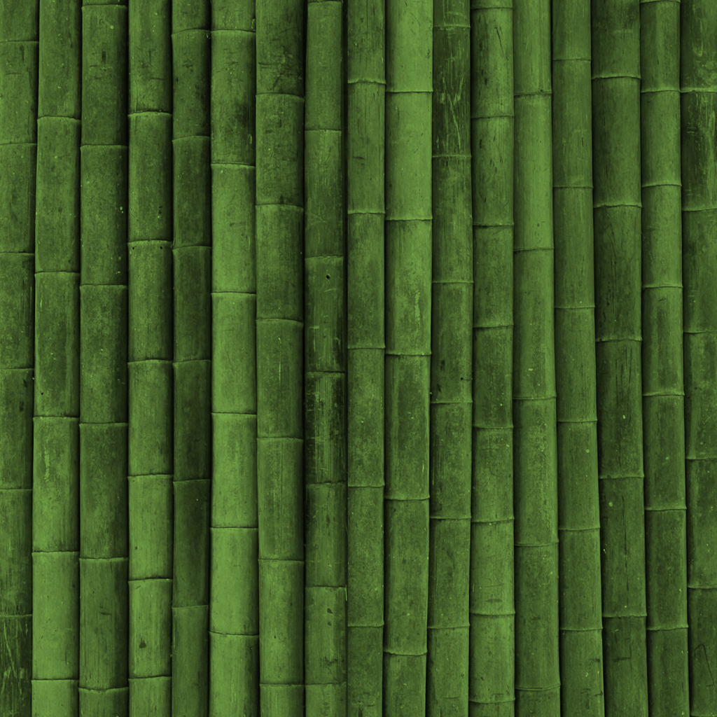Фон зеленый бамбук