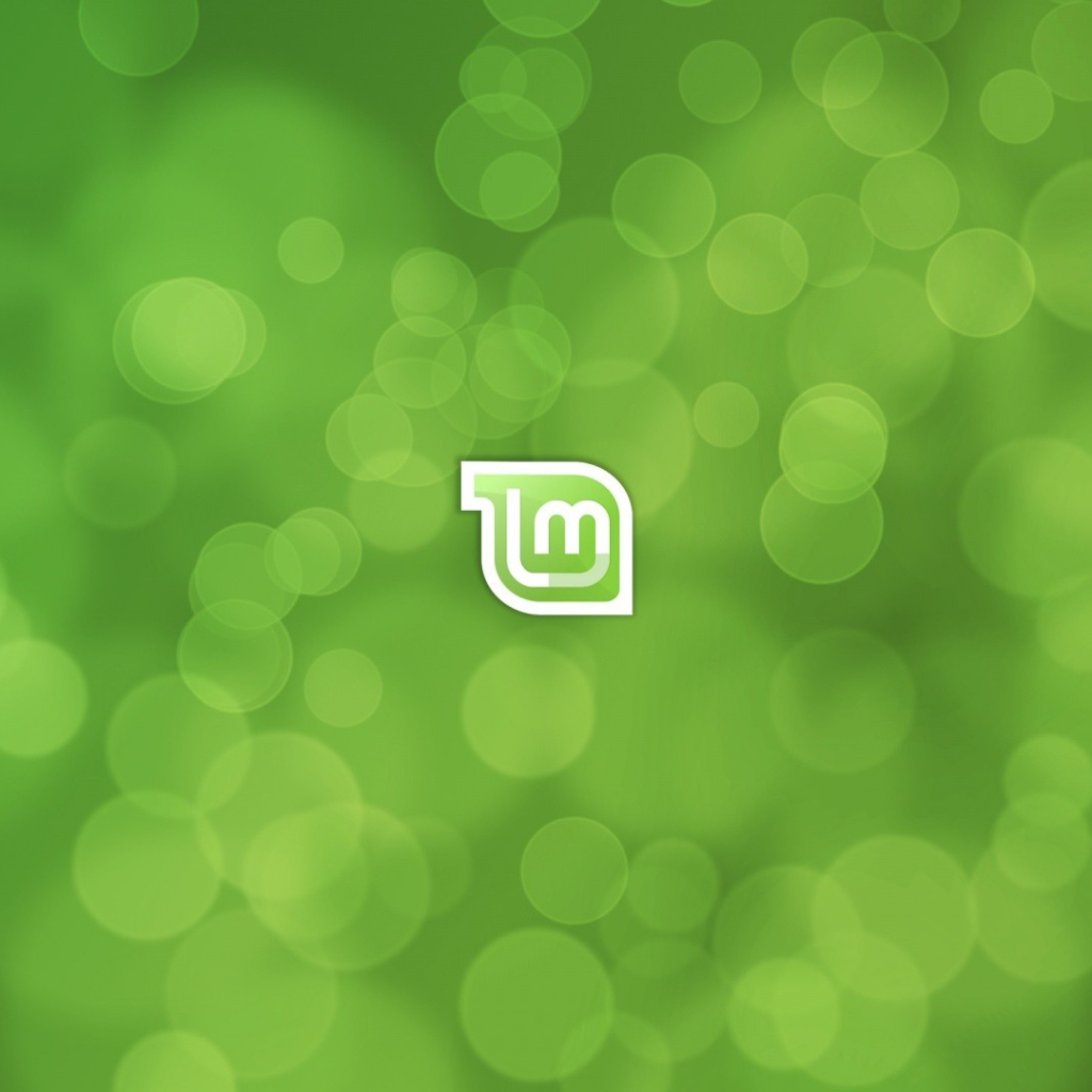 Фон операционной системы Linux Mint