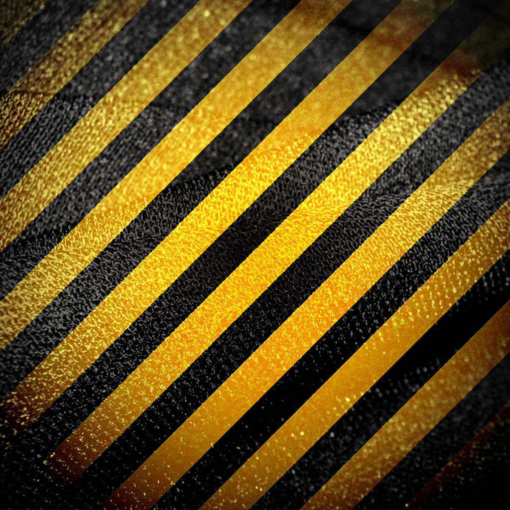 Черные и желтые косые полосы