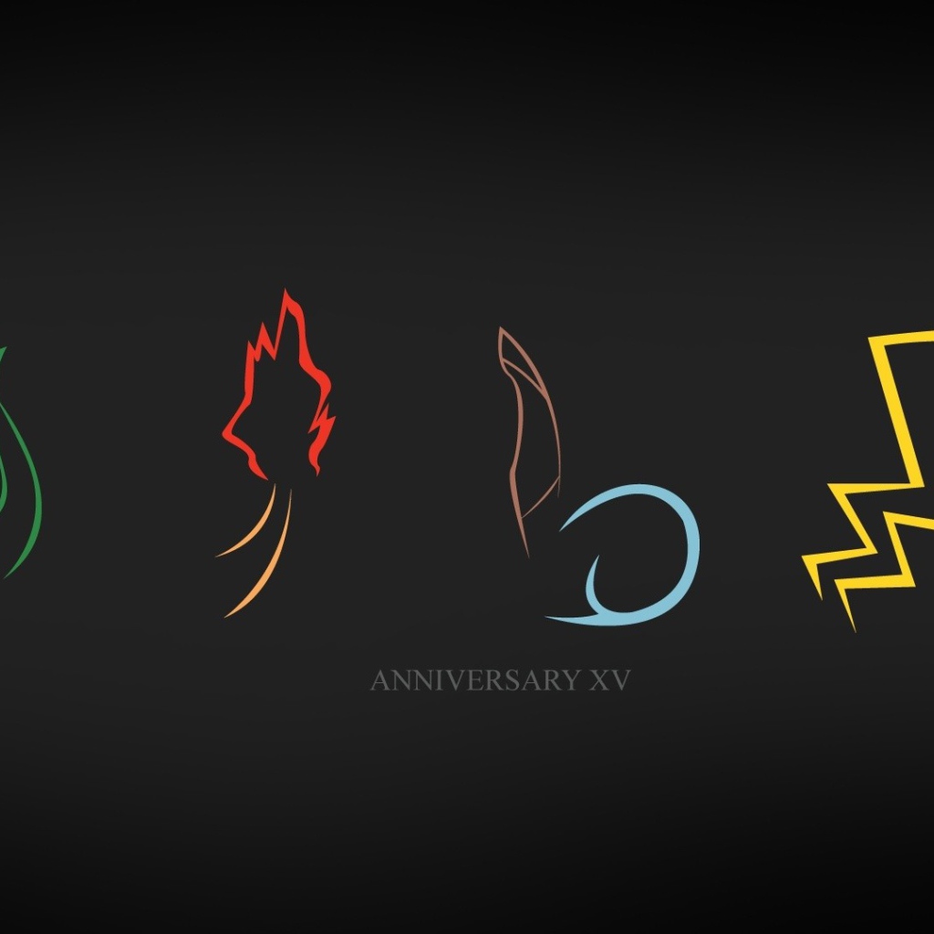 Черный фон Anniversary XV