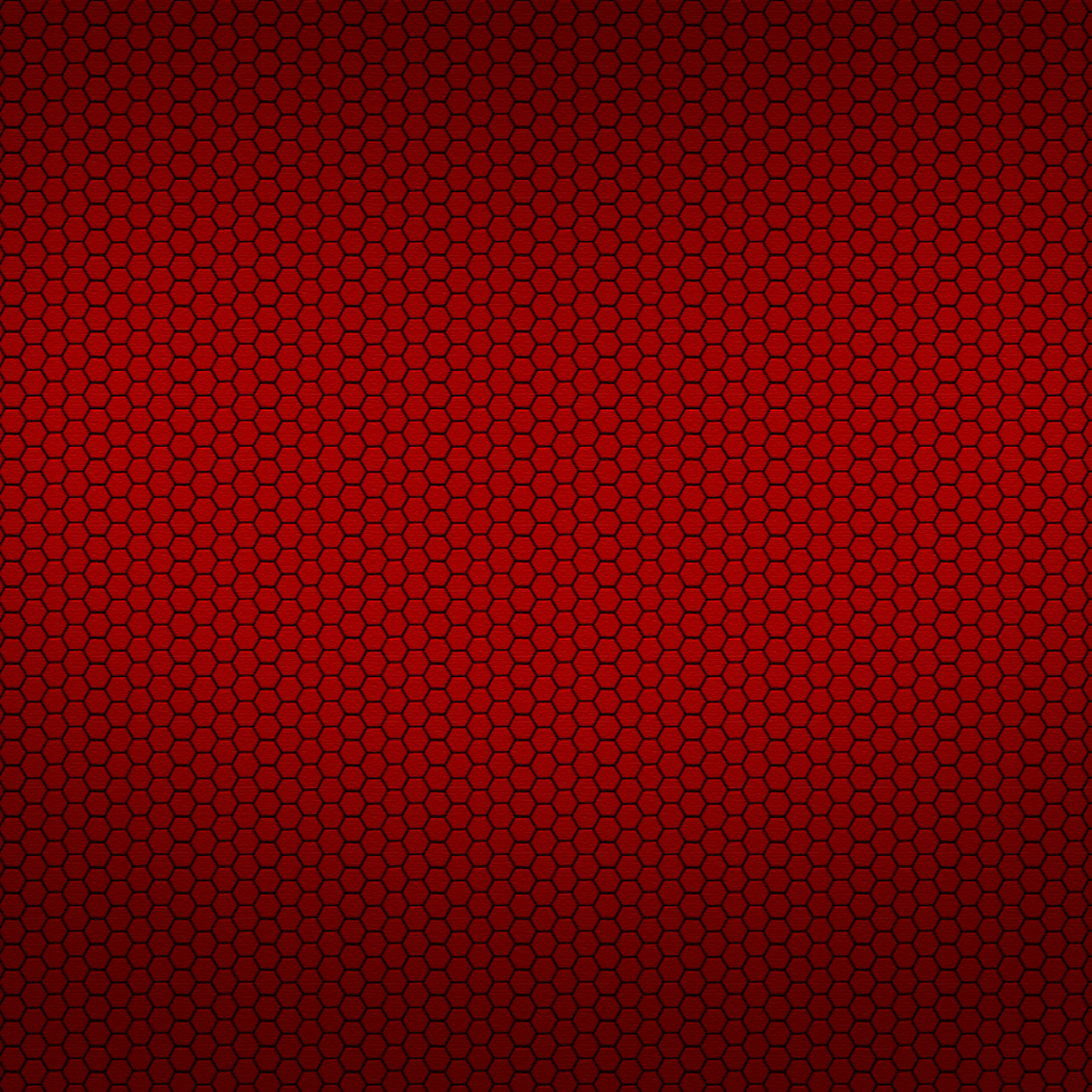 Черные соты, красный фон