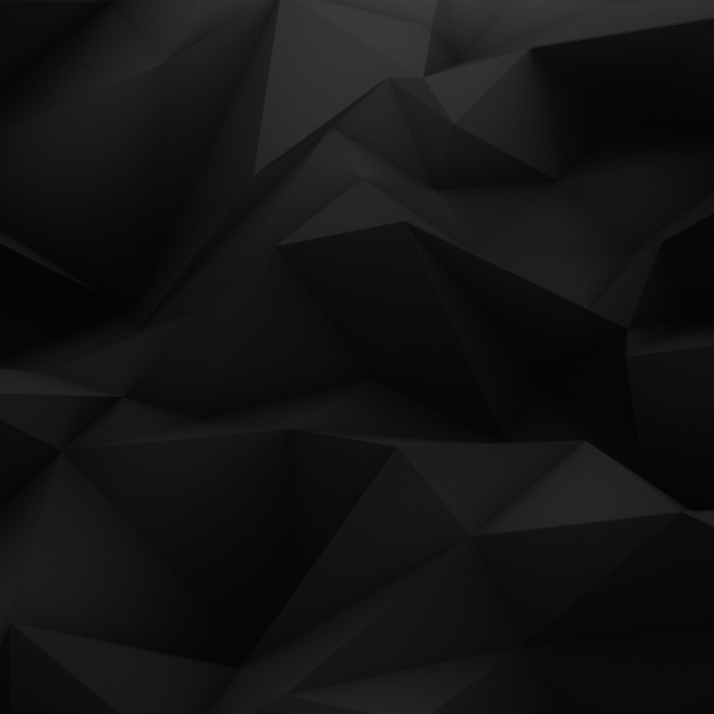 Черный кубический фон