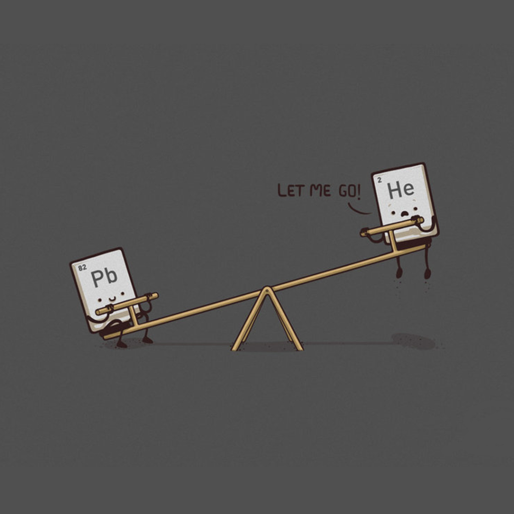 Химические элементы, серый фон