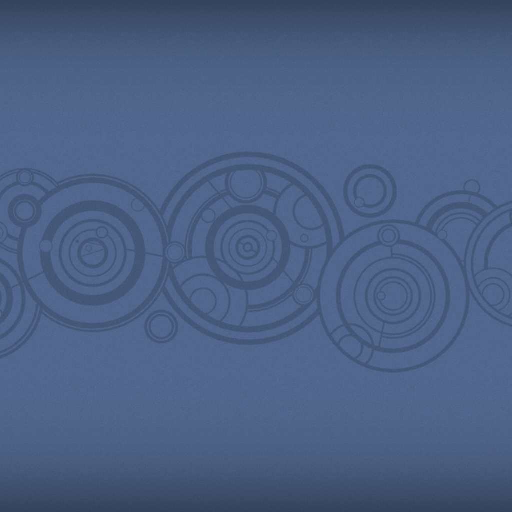 Круги на голубом фоне, сериал Доктор Кто