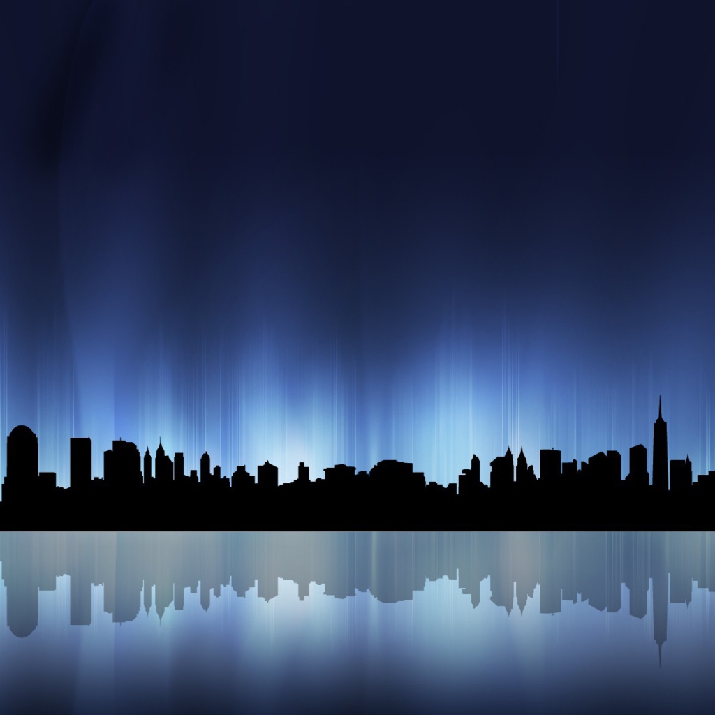 Огни большого города, фон