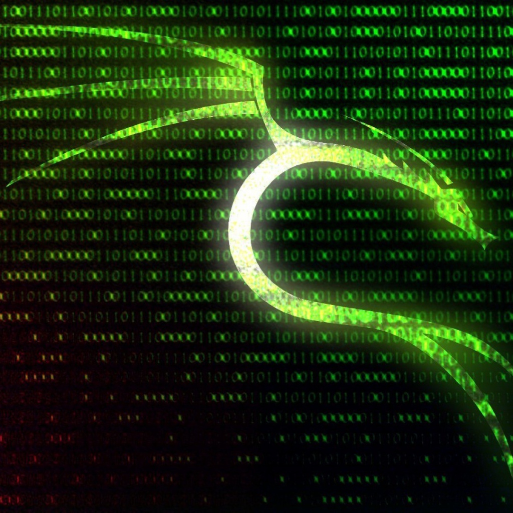 Цифровой фон Kali Linux