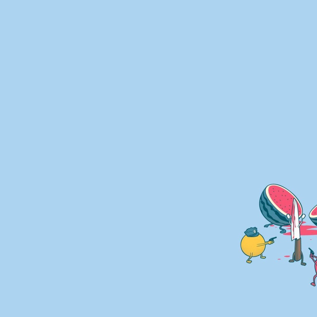 Фруктовая полиция задержала нож