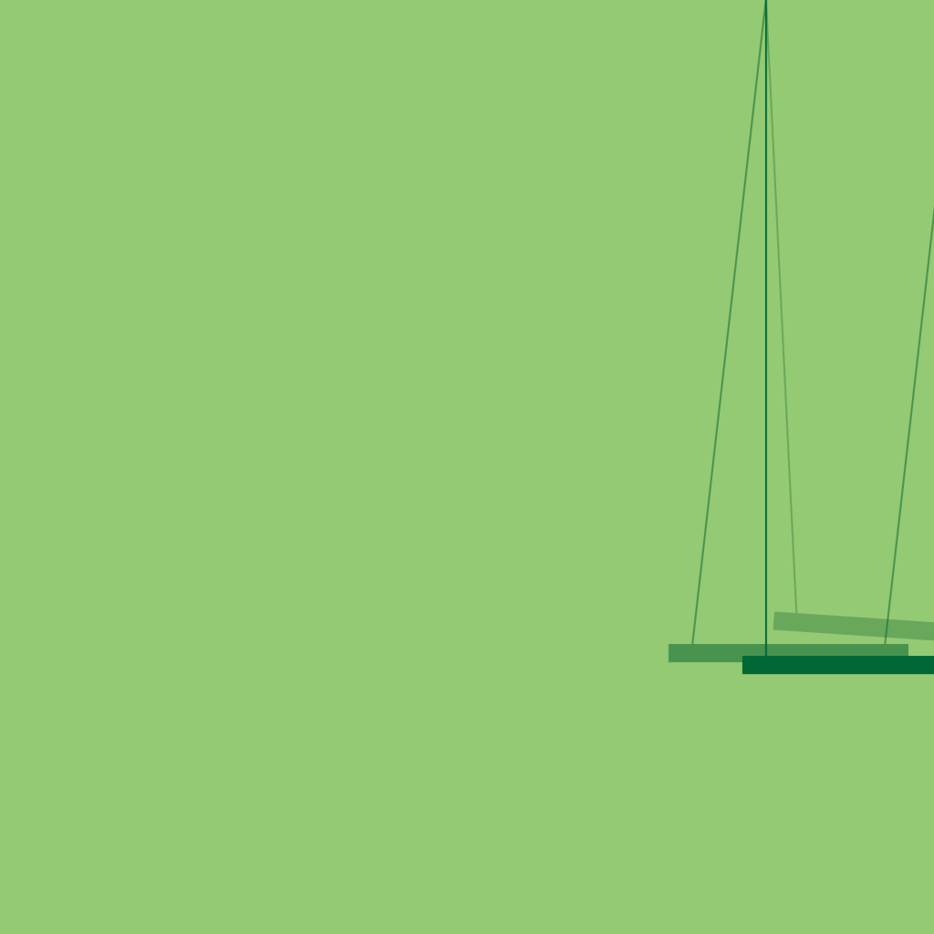 Садовые качели, зеленый фон