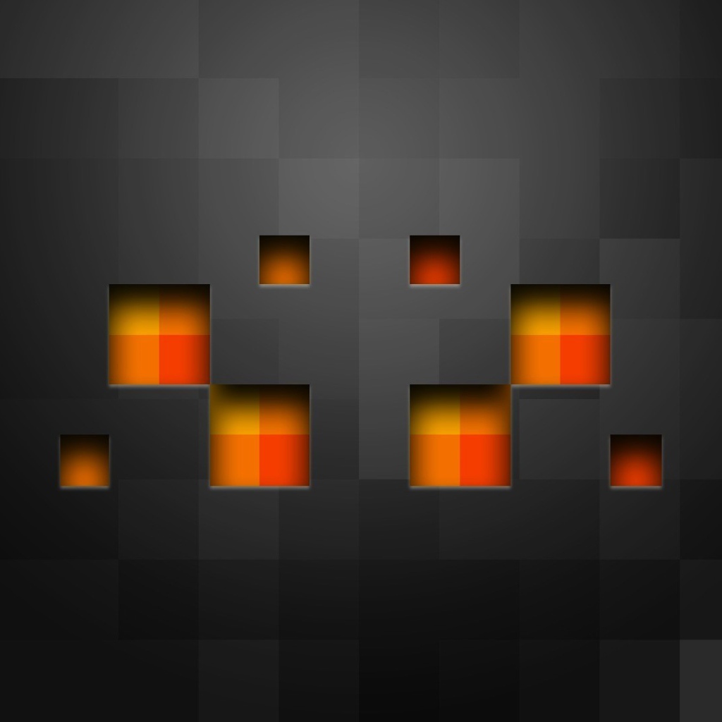 Серый фон, Minecraft