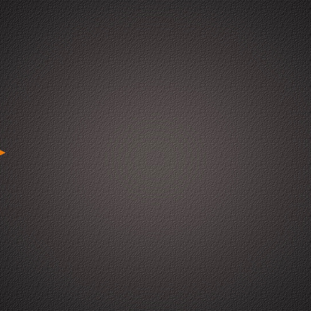 Серый фон, оранжевый цветок