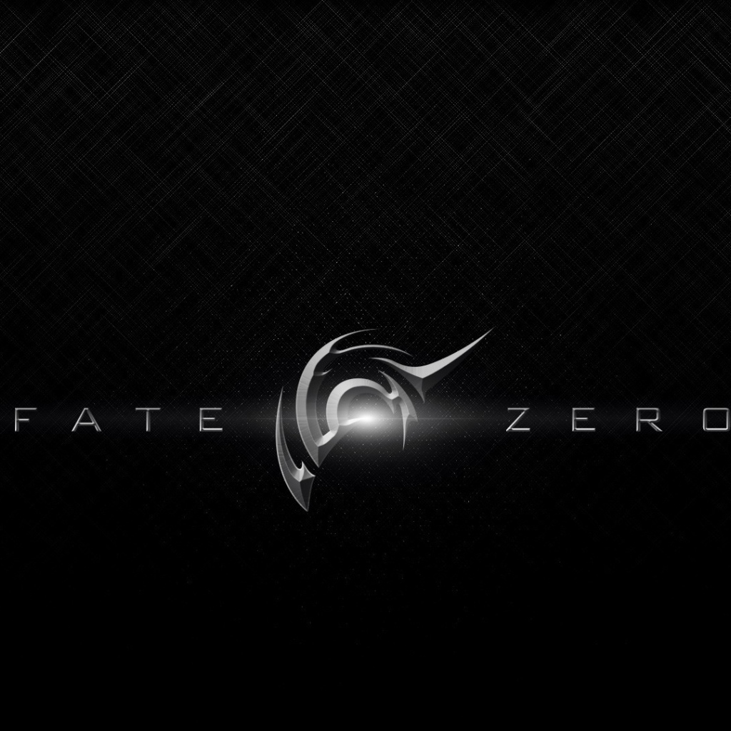 Серые буквы, аниме Fate-Zero