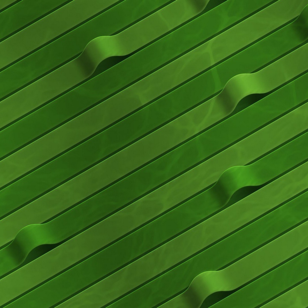 Зеленые полосы с волнами