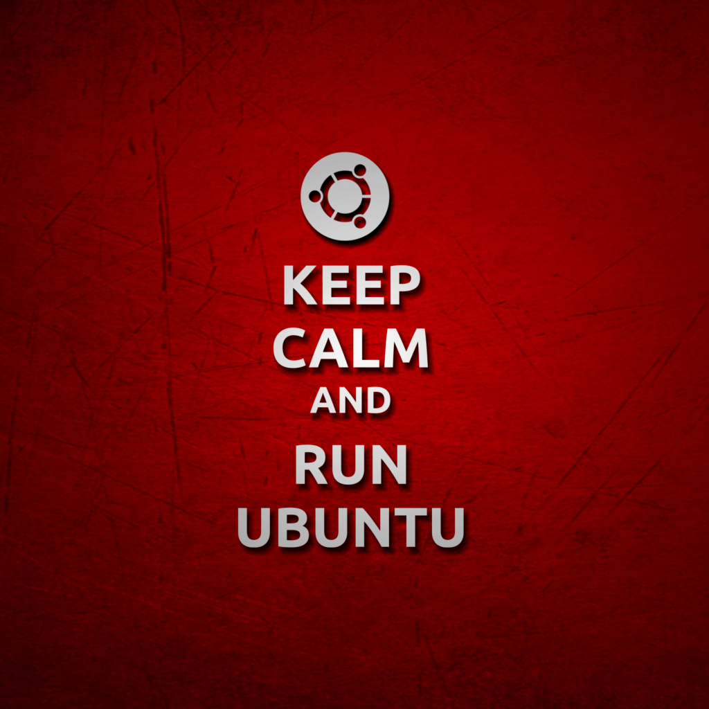 Сохраняйте спокойствие и запускайте Убунту