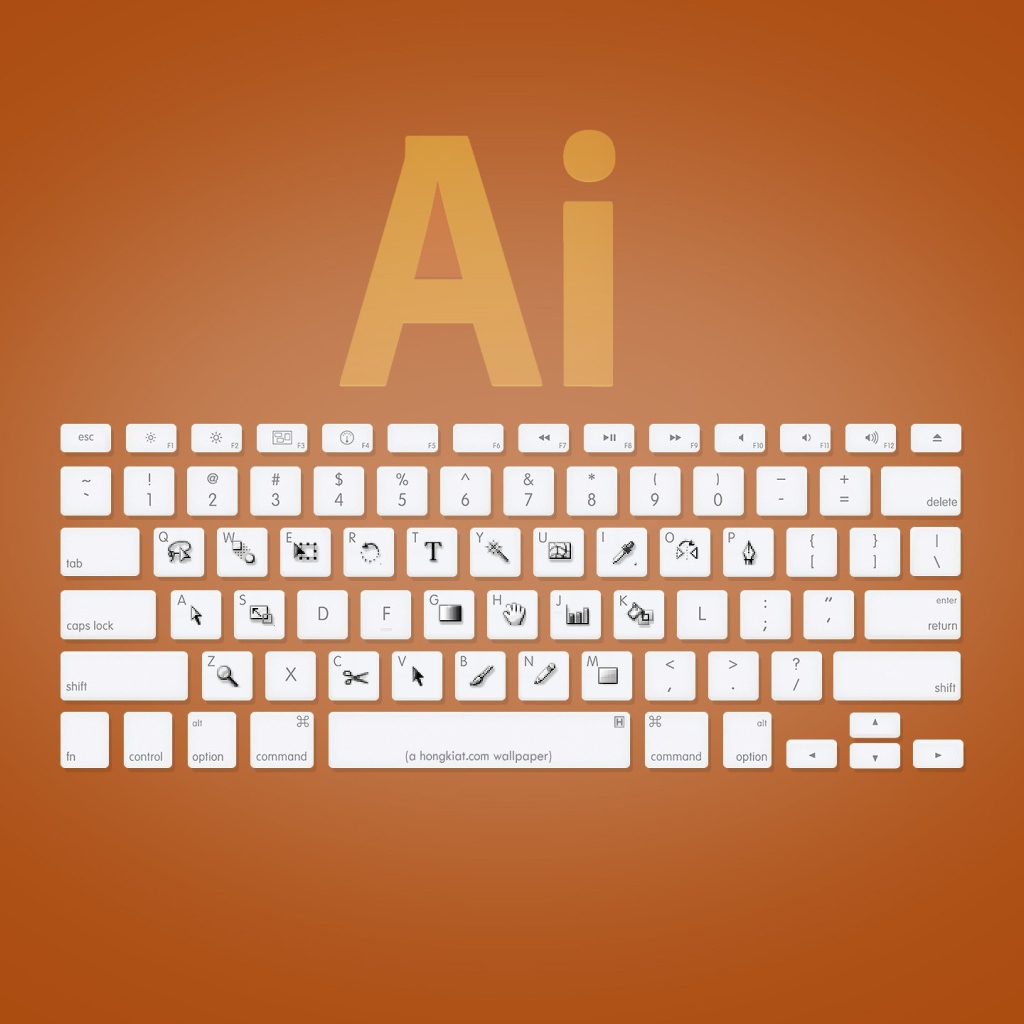 Клавиатура Адоб Иллюстратор