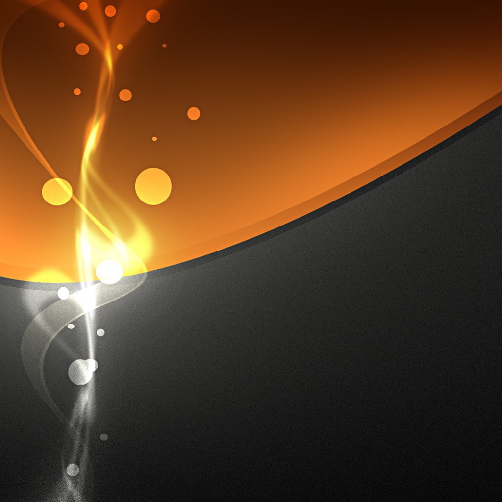 Оранжево черный фон