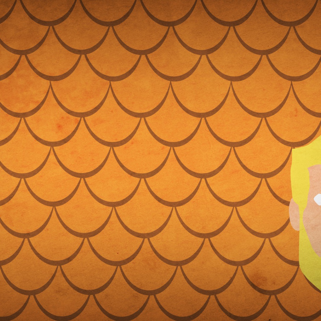 Оранжевый фон, Аквамен комикс Марвел