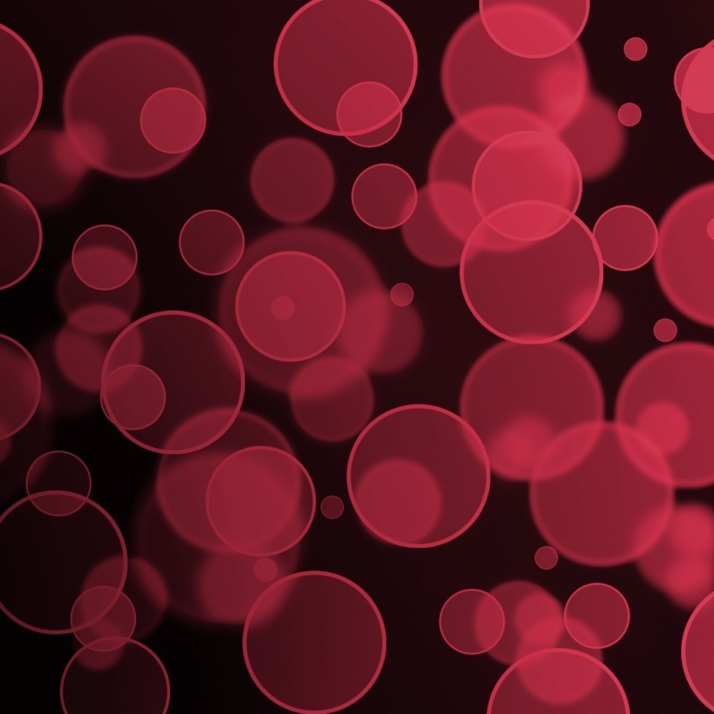 Розовые блики на красном фоне