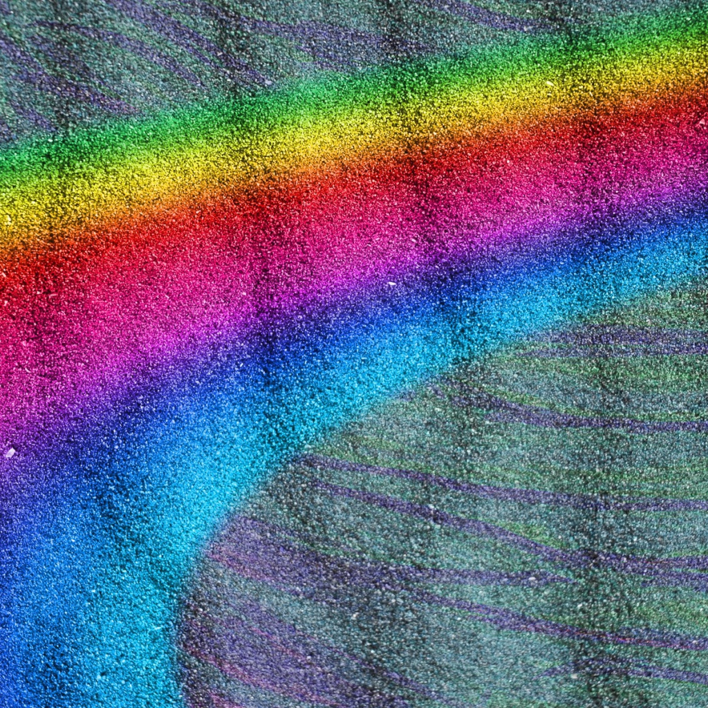 Радуга на песке