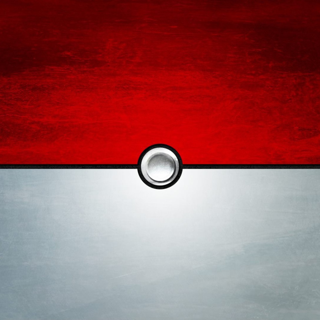 Красно белый фон, игра Pokémon