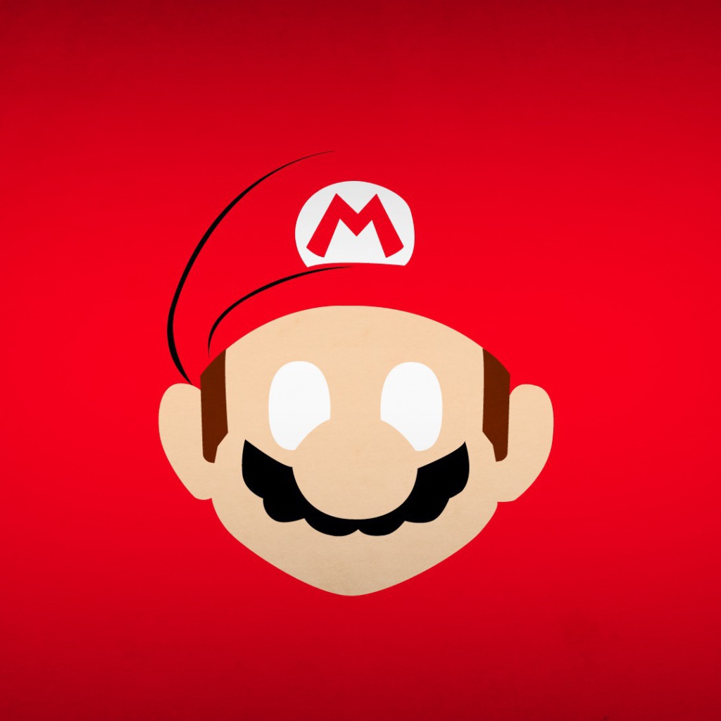 Красный фон, Super Mario Bros