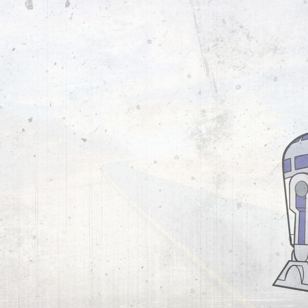 Робот из Звездных войн, светлый фон