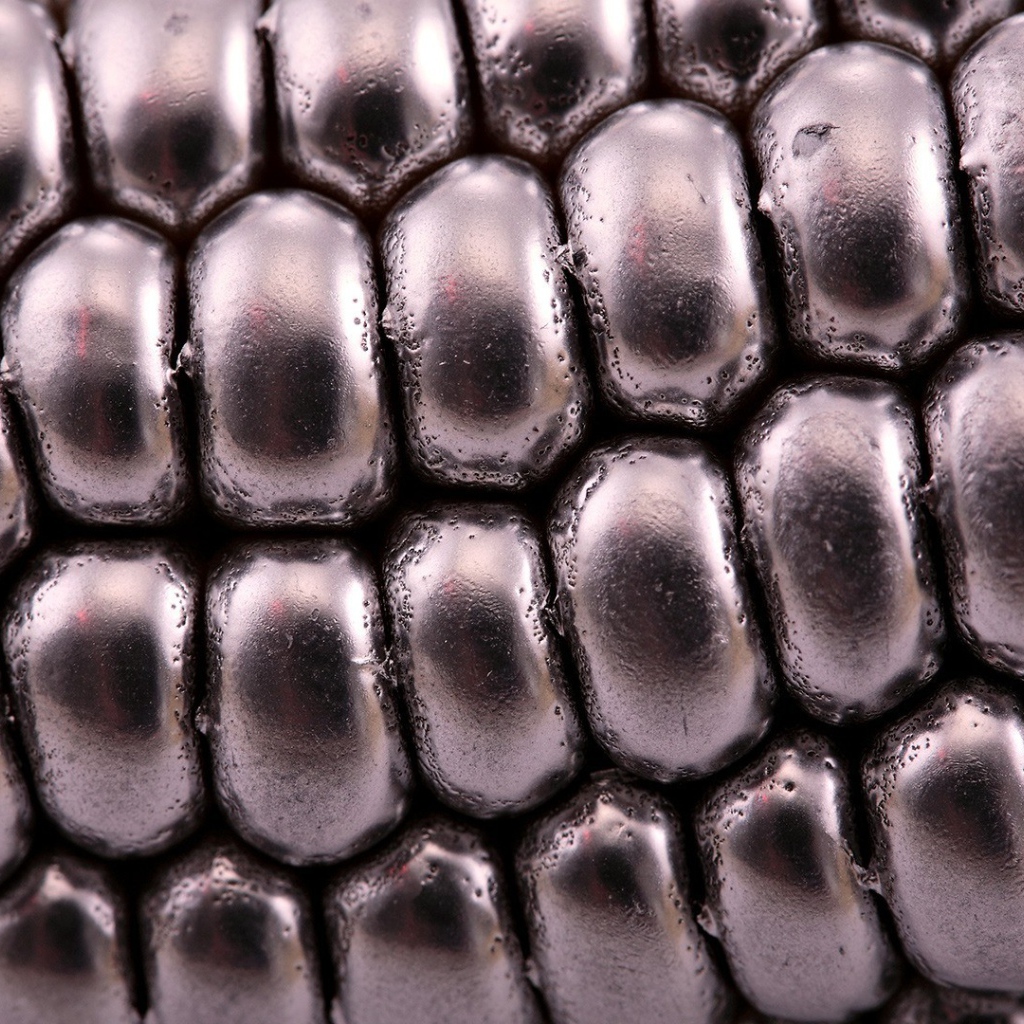 Круглые кусочки металла, фон