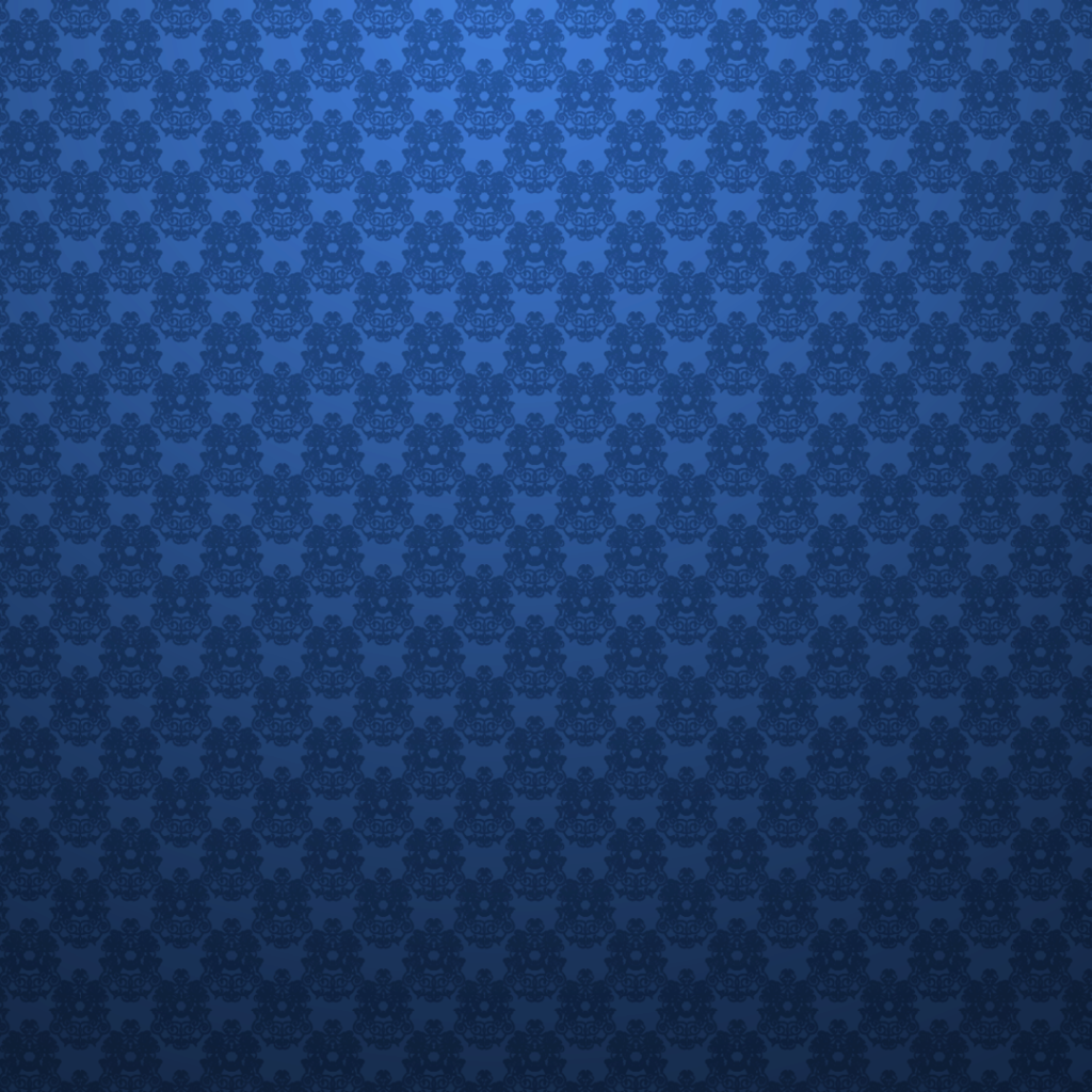 Королевские вензеля, голубой фон