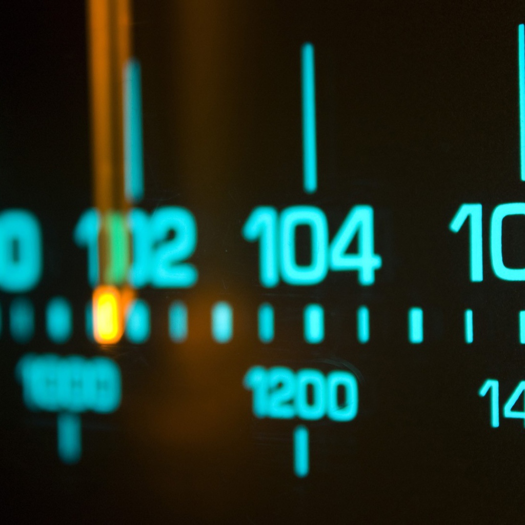 Шкала настройки радиоприемника