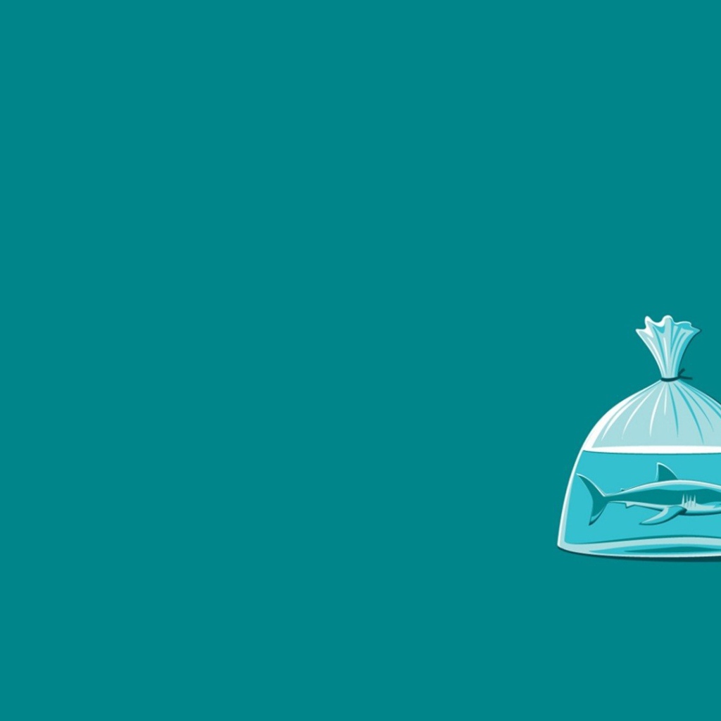 Акула в пакете, фон