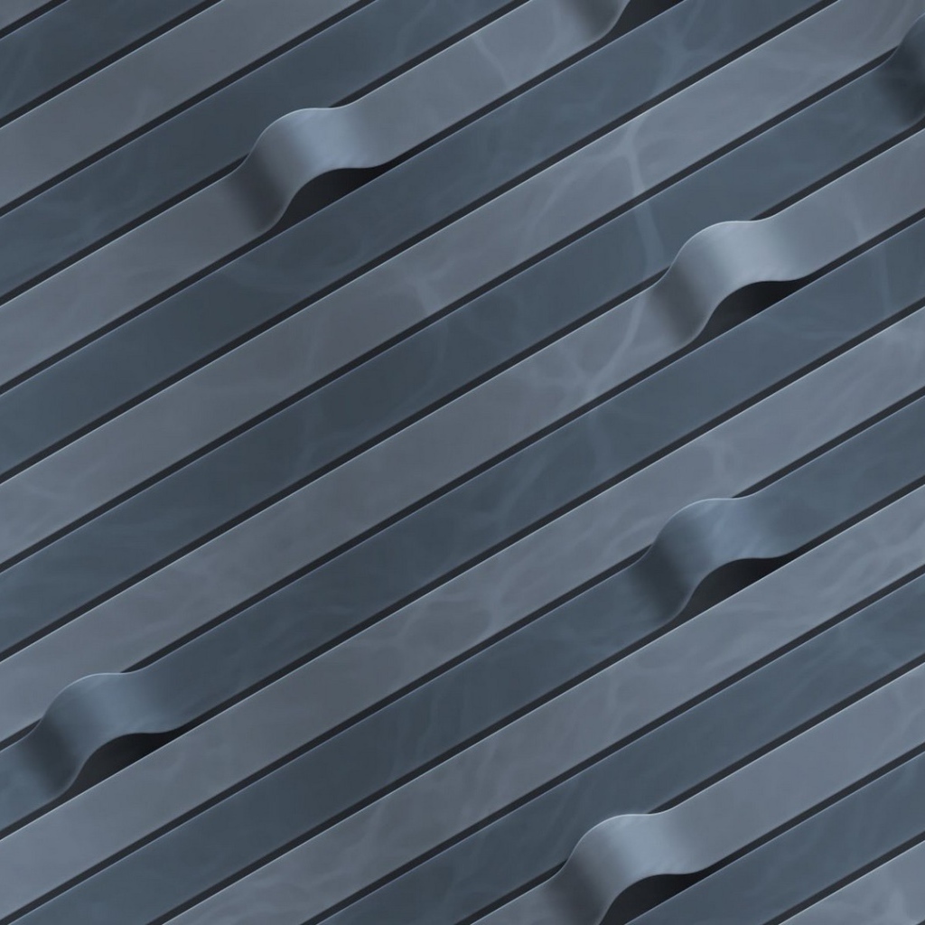 Серебряные полосы с волнами