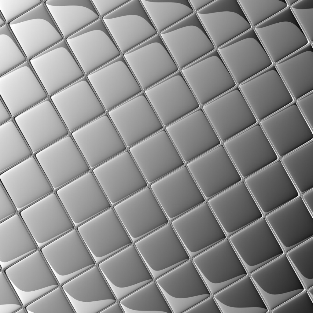 Серебряные квадратные ячейки