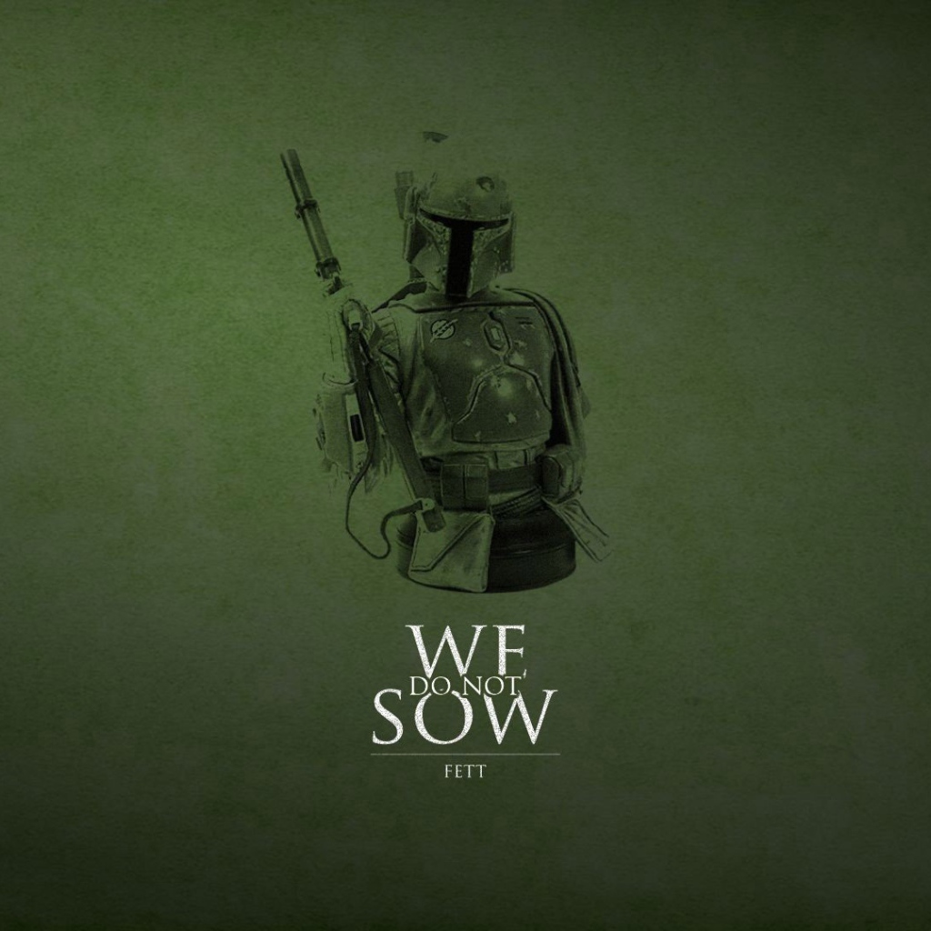 Звездные Войны, зеленый фон