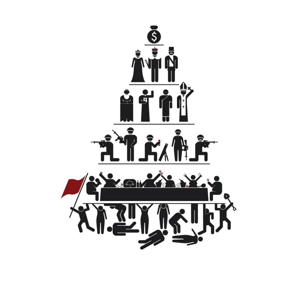 Устройство нашего мира, белый фон