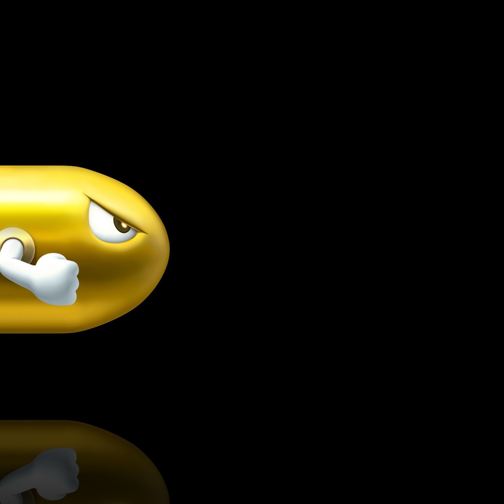 Пуля в полете, черный фон