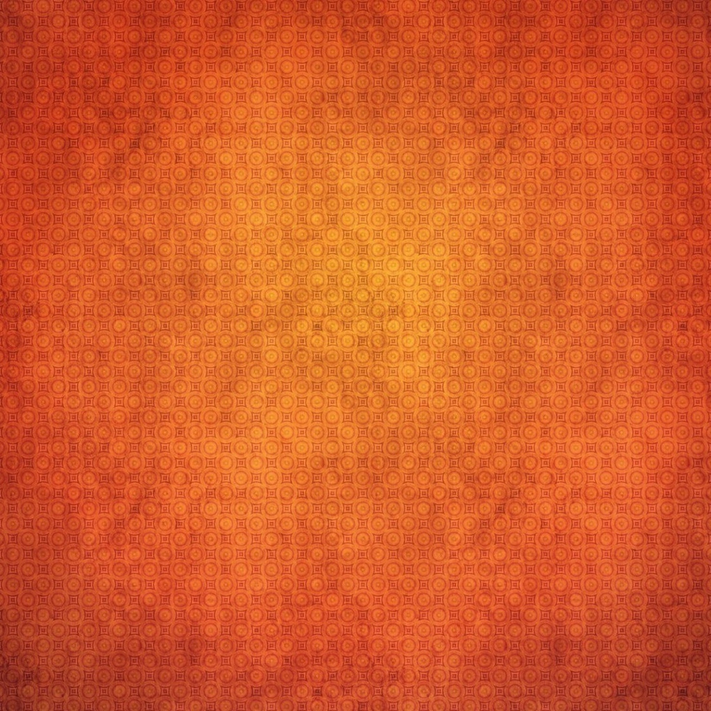Текстура круги и квадраты на оранжевом фоне