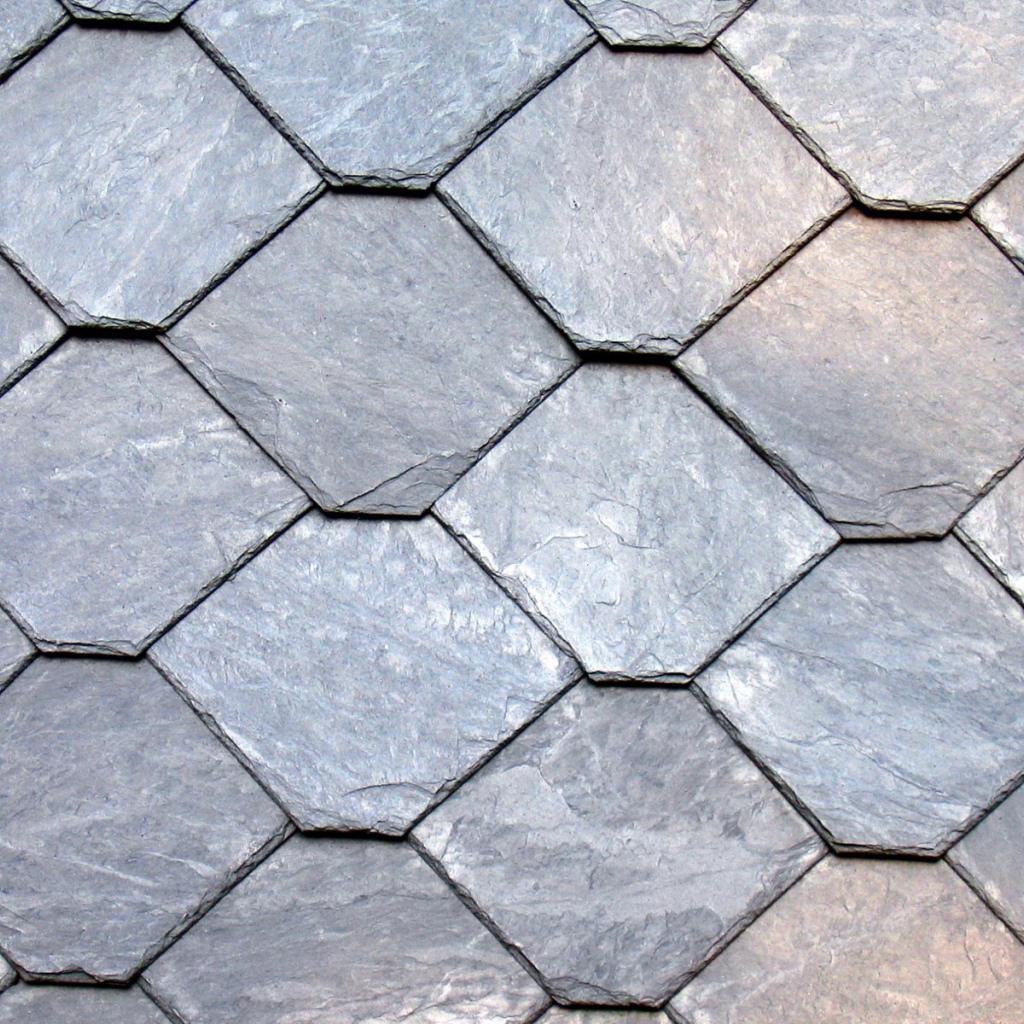 Черепица на крыше, фон