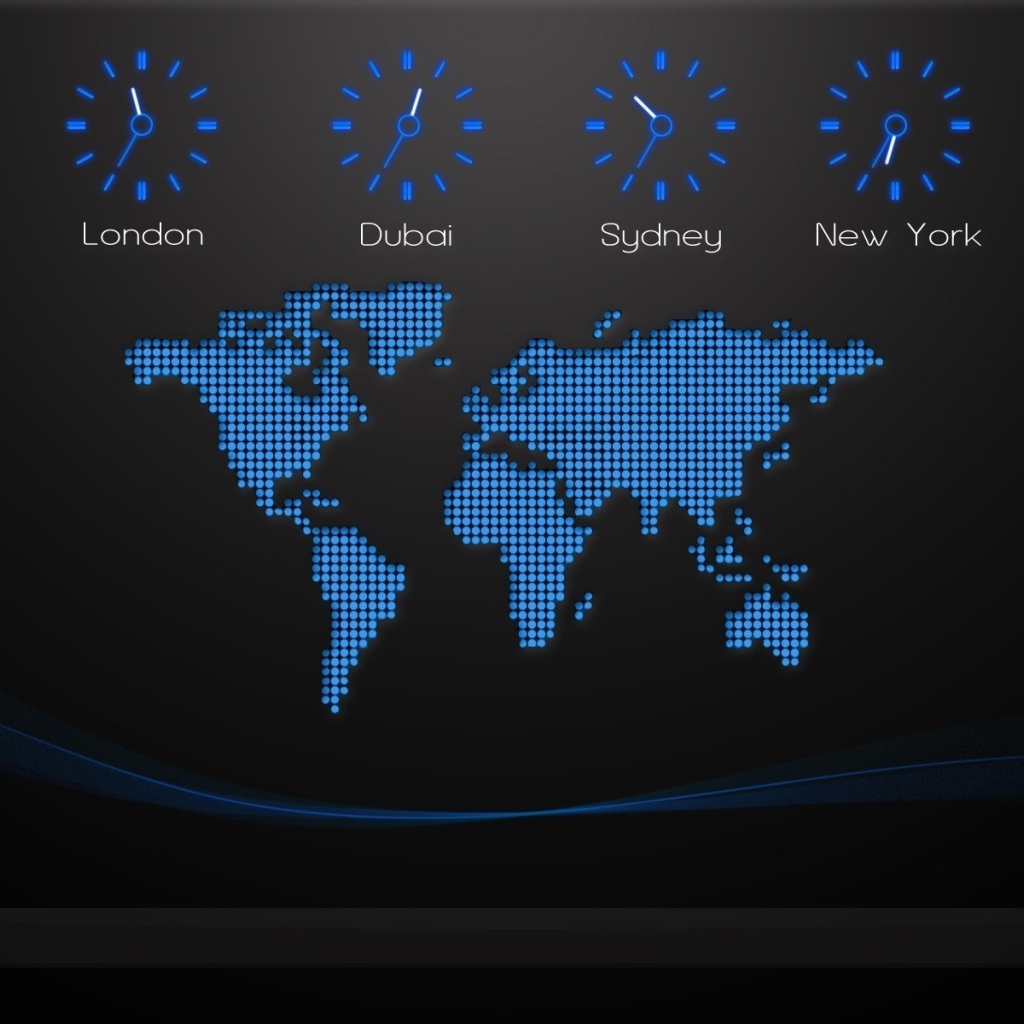 Часовые пояса и время в разных городах