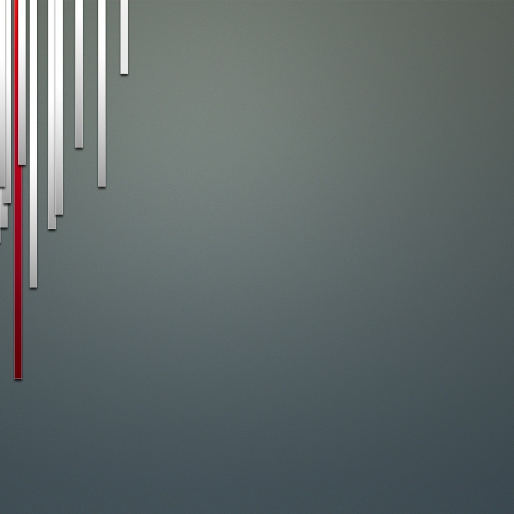 Вертикальные линии опускаются вниз, серый фон