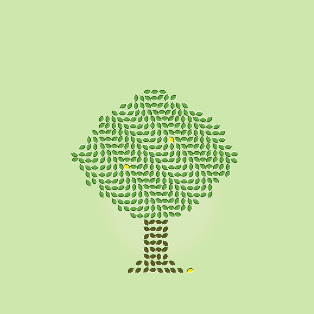 Дерево оптическая иллюзия