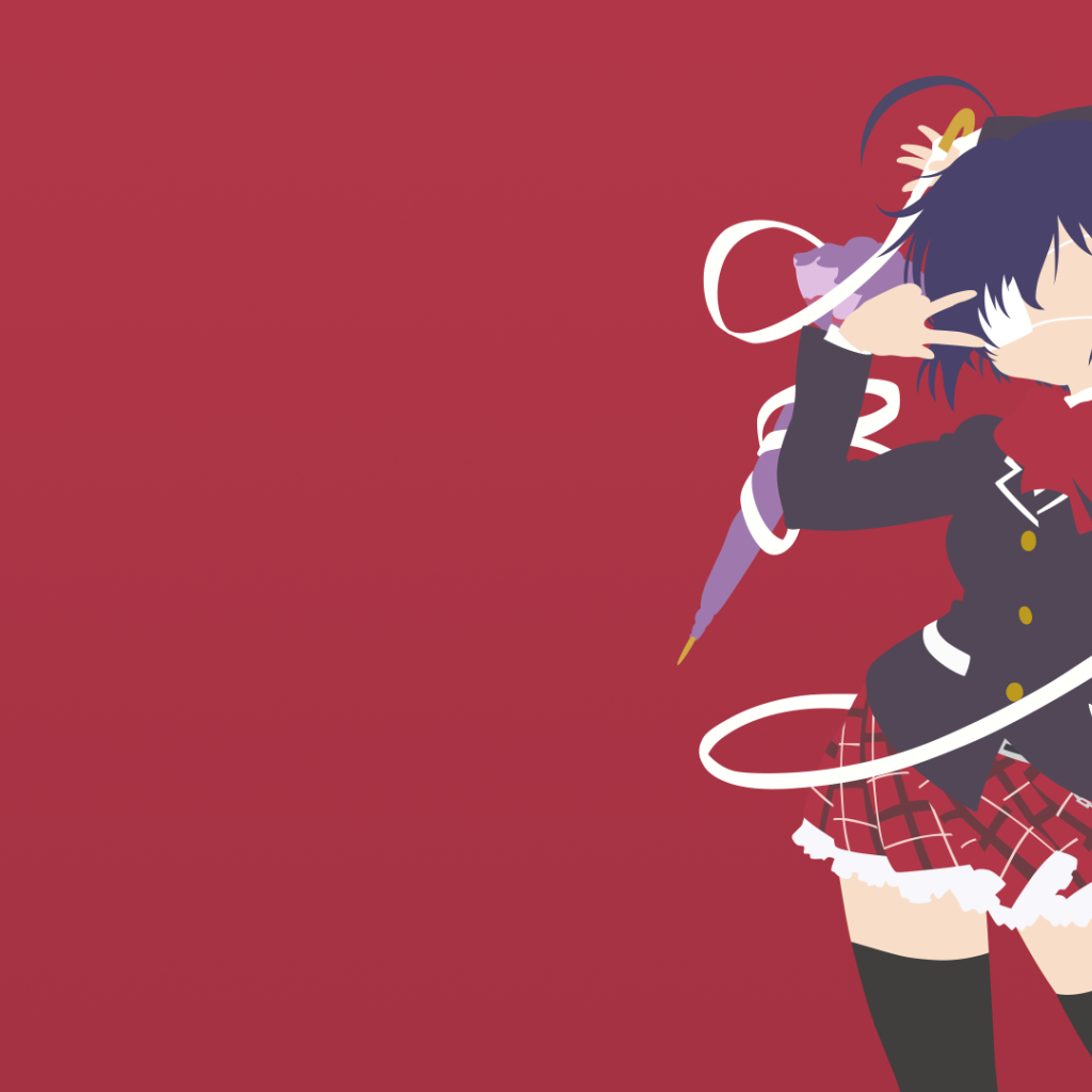 Мир аниме, розовый фон