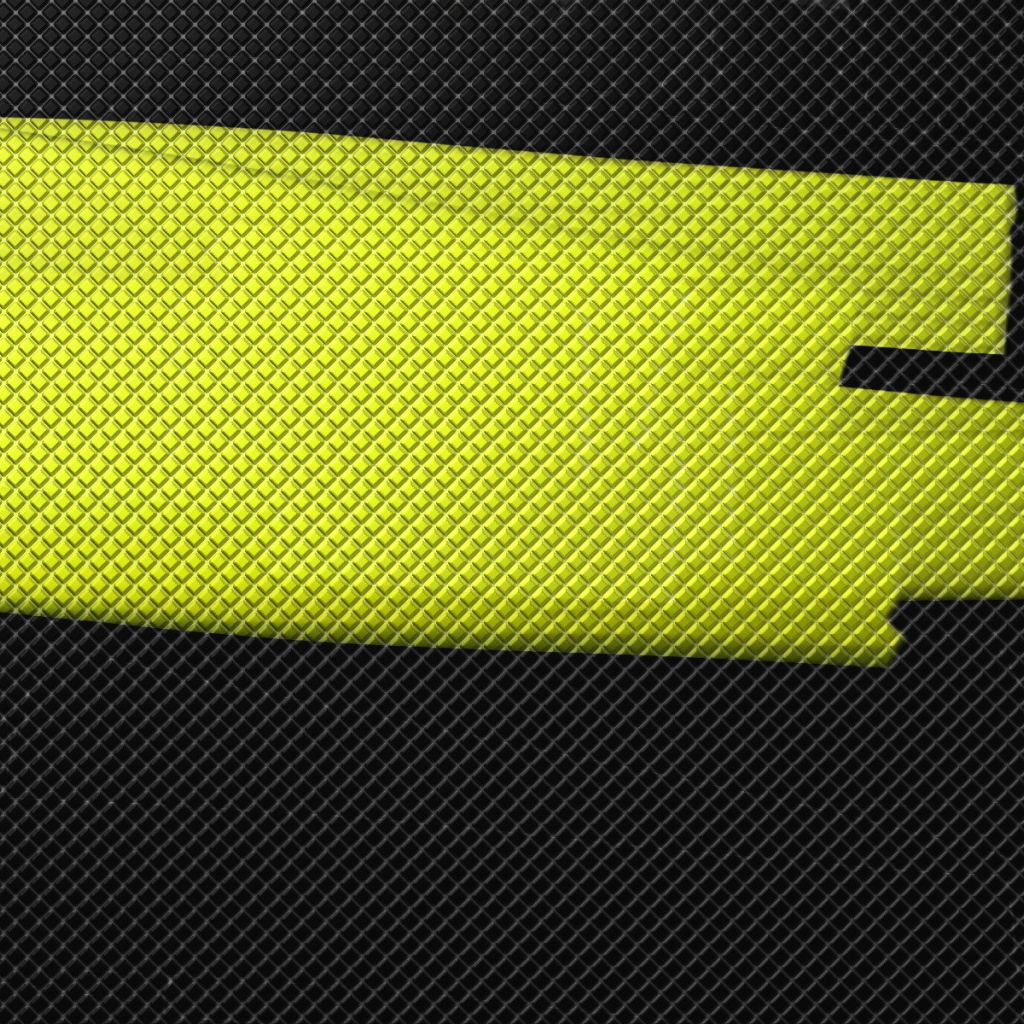 Желтая краска на сером фоне