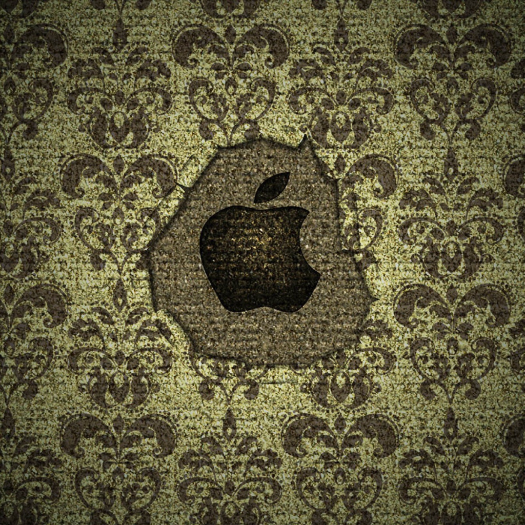 Символ Apple на ковре